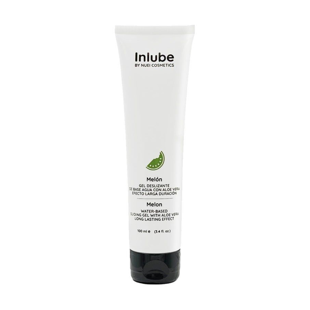 Їстивний лубрикант на водній основі Nuei Inlube Aloe Vera Sliding Gel, Melon, 100 мл