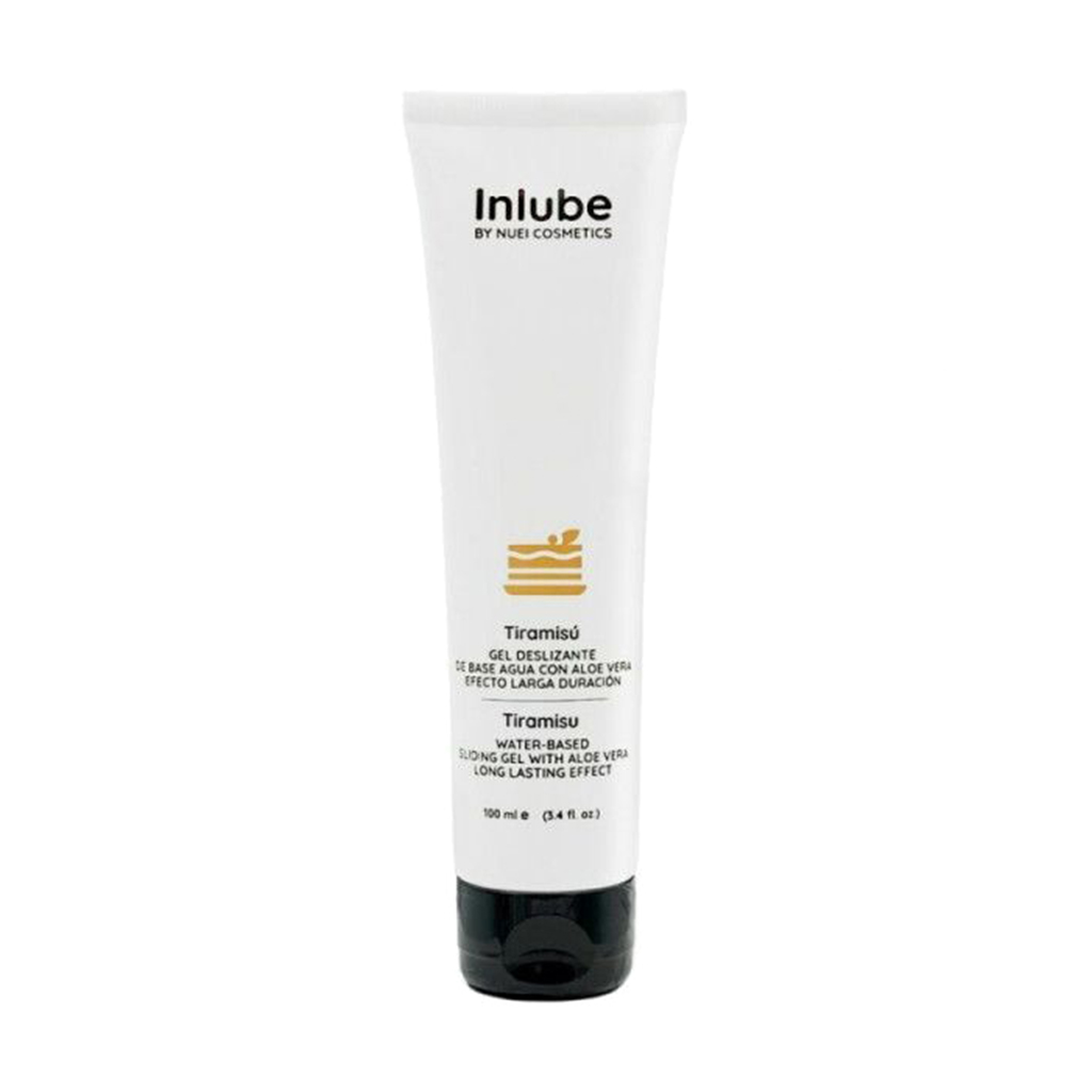 Їстивний лубрикант на водній основі Nuei Inlube Water-Based Sliding Gel, Tiramisu, 100 мл